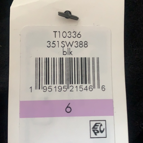 Cole Haan Black Wool Trench Coat - Picture 5 of 5